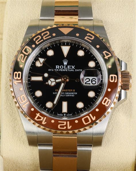 rolex root beer 2 tone.